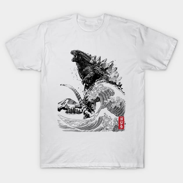 The Rise of Gojira T-Shirt by DrMonekers